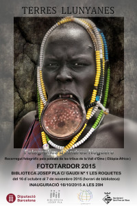 Cartell Expo Terres llunyanes  A. Noguero