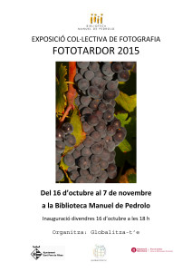cartell expo fototardor